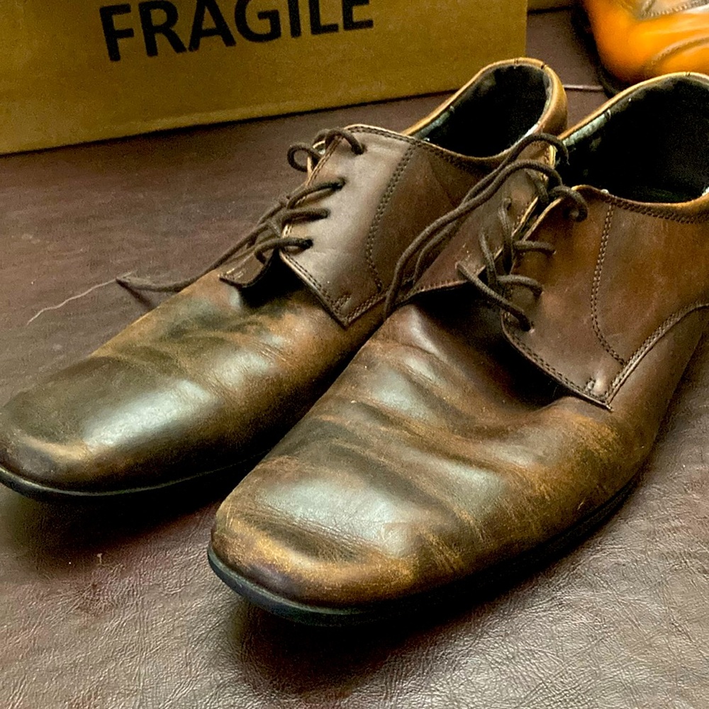 Men’s Aldo laced causal shoes size 10 euro 43